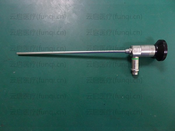 蛇牌  0度關(guān)節(jié)鏡  PE485A   圖像有黑影, 前端保護(hù)片崩邊,鏡子進(jìn)水 內(nèi)部光學(xué)部件損壞