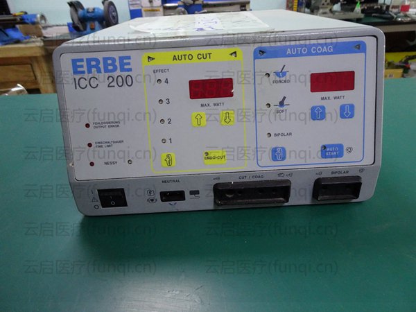 愛(ài)爾博ICC200高頻電刀 開(kāi)機(jī)報(bào)錯(cuò) 控制信號(hào)異常