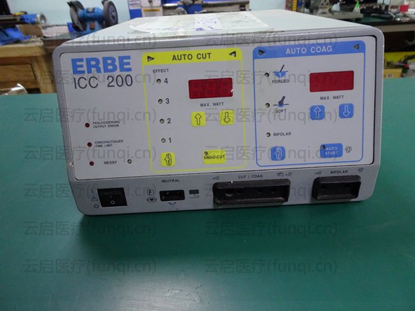愛(ài)爾博ICC200高頻電刀 開(kāi)機(jī)報(bào)錯(cuò)